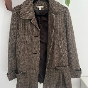 Vintage American Rag Cie Women's Brown Twill Coat